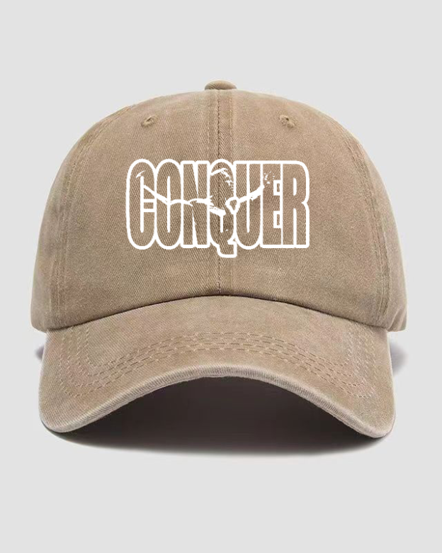 CONQUER Washed Cap