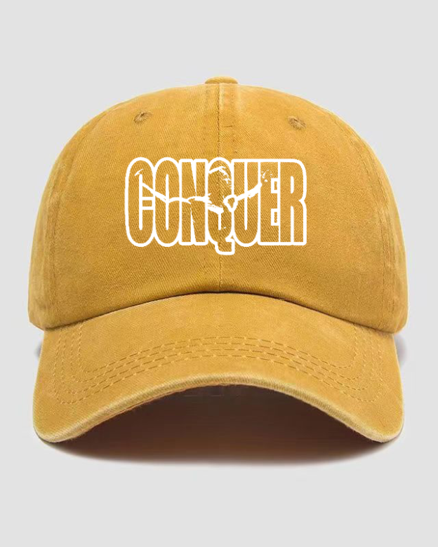 CONQUER Washed Cap