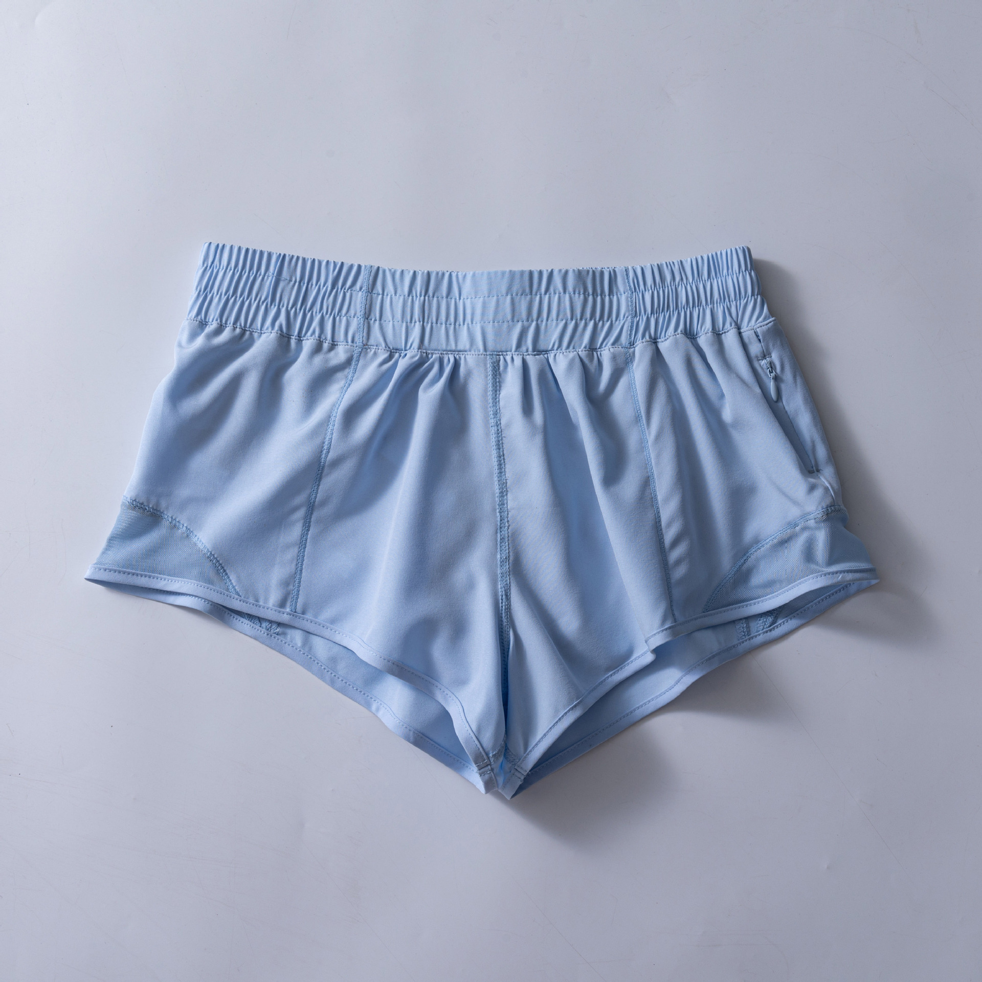 8 Colors Middle Rise Short with SPanty Liner 2023 Workout Pant Athletic Gym Pants Cotton Stretch Women Girls Bottom