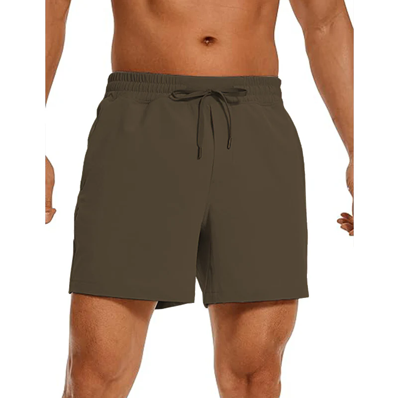 Men's Linerless Workout Shorts Lightweight Quick Dry for Running Sports