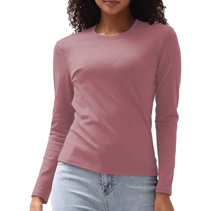 Long Sleeve Shirts for Women Fall Outfits Ribbed Knit Tops