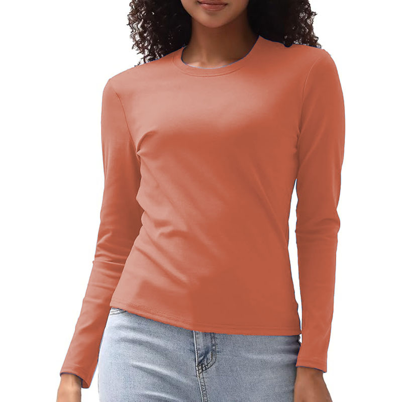 Long Sleeve Shirts for Women Fall Outfits Ribbed Knit Tops