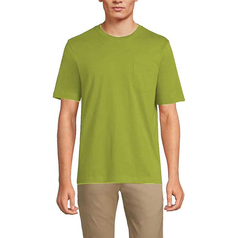 Mens Pocket T Shirts Short Sleeve Moisture Wicking Plain Tshirt