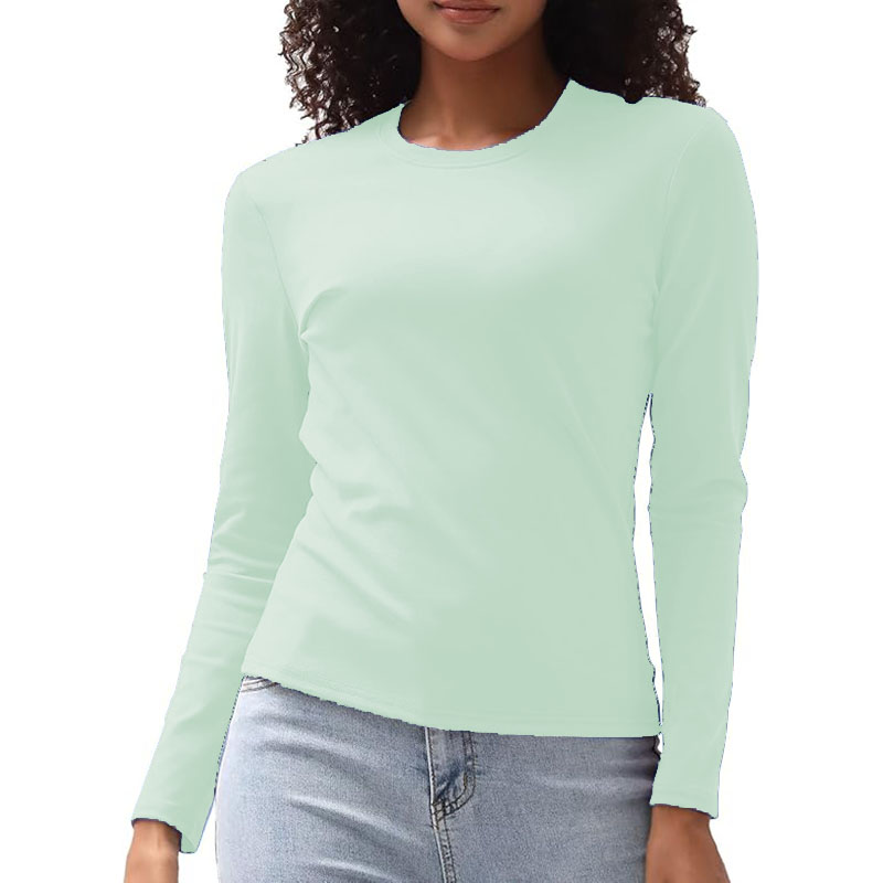 Long Sleeve Shirts for Women Fall Outfits Ribbed Knit Tops