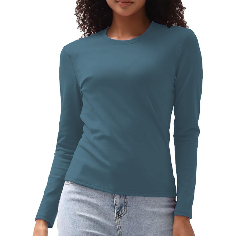 Long Sleeve Shirts for Women Fall Outfits Ribbed Knit Tops