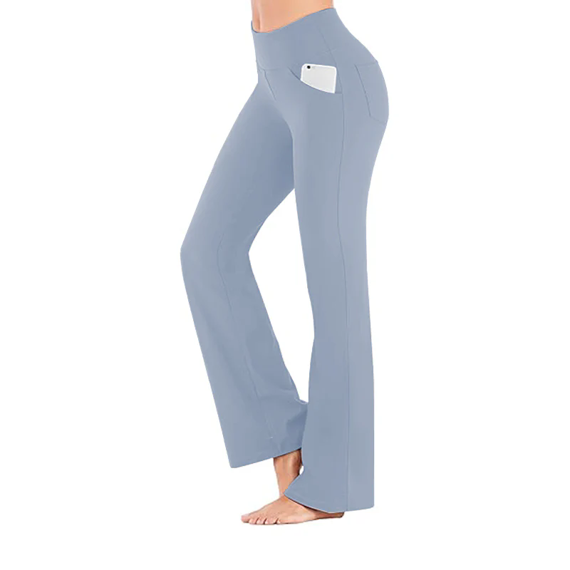 New Yoga Pants with Pockets for Women Wide Leg Pant