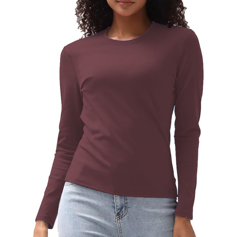 Long Sleeve Shirts for Women Fall Outfits Ribbed Knit Tops