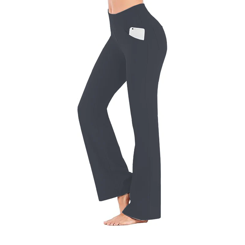 New Yoga Pants with Pockets for Women Wide Leg Pant