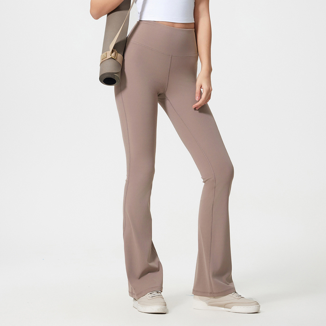 Women Wide Leg Yoga Pants High Waisted Workout Flare Leggings Casual