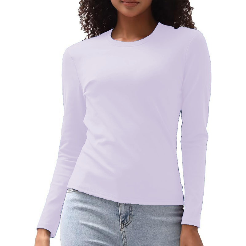 Long Sleeve Shirts for Women Fall Outfits Ribbed Knit Tops