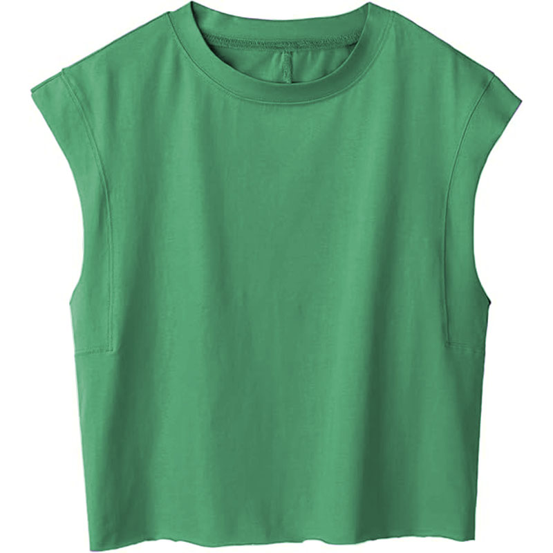 5 Colors NWT 2024 Short Sleeve Sport Vest Women Loose Fit Plain Fitness Vest Breathable O-neck Gym Athletic Tank Tops