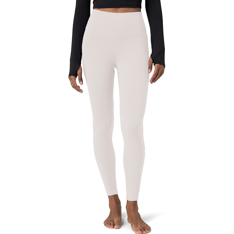 Women Back Waist Legging Naked Feel Athletic Fitness Stretchy