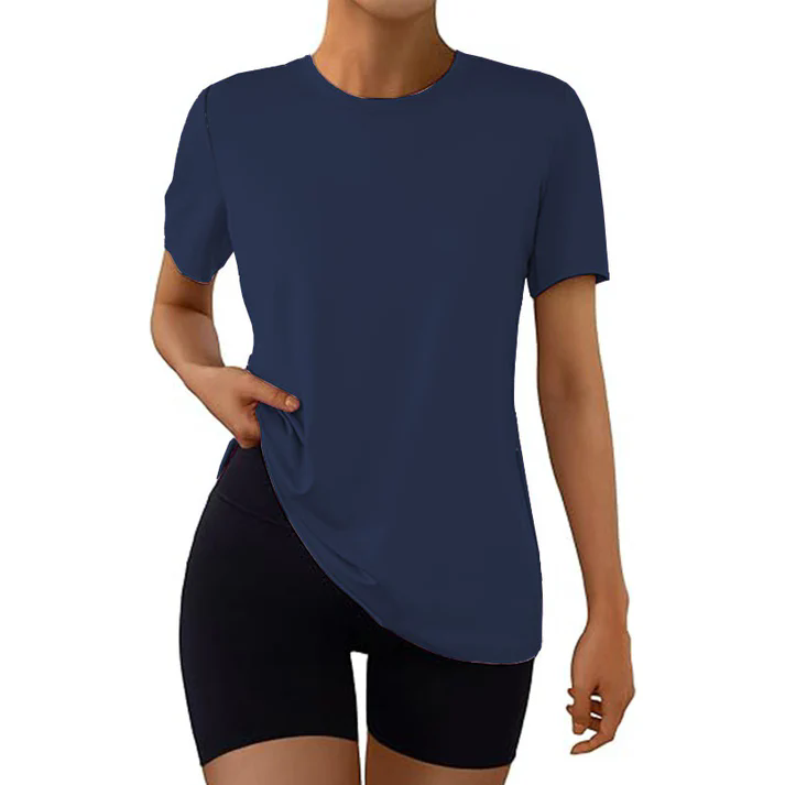 Womens Summer T Shirts Fashion Workout Tops