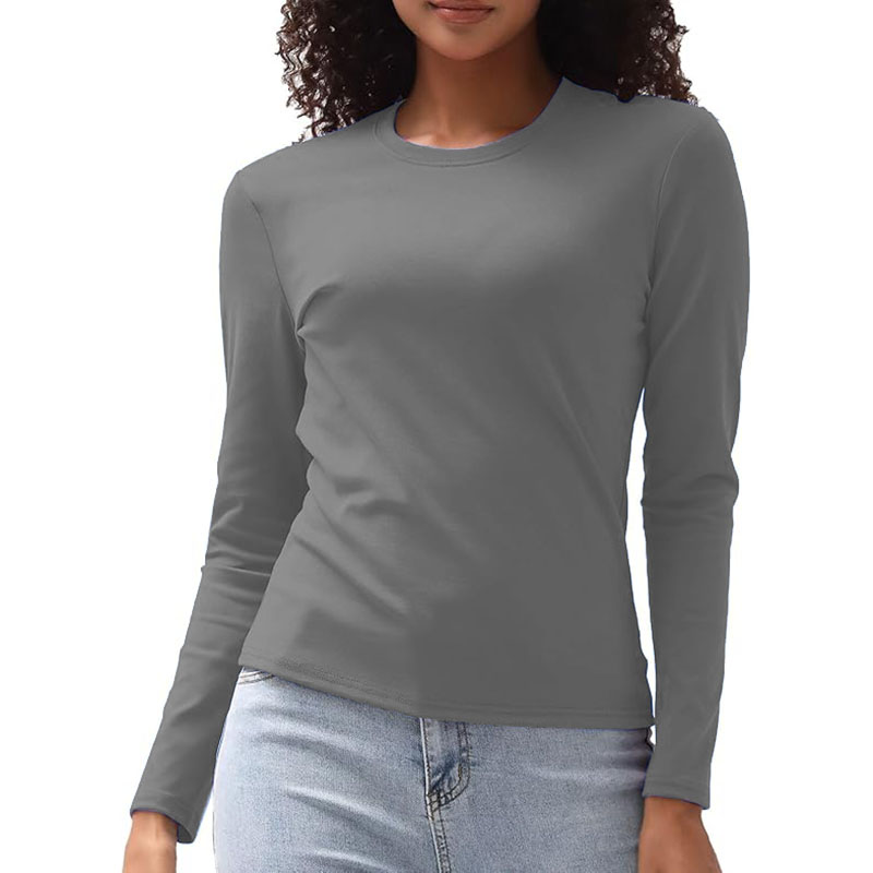 Long Sleeve Shirts for Women Fall Outfits Ribbed Knit Tops