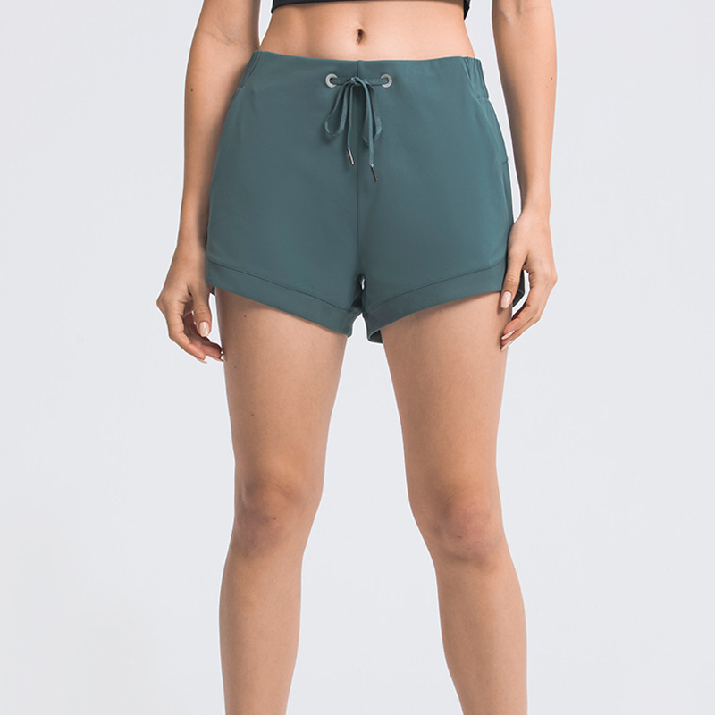 NWT Short Workout Shorts Athletic Gym Shorts Running Yoga Shorts for Women Girls with Phone Pockets