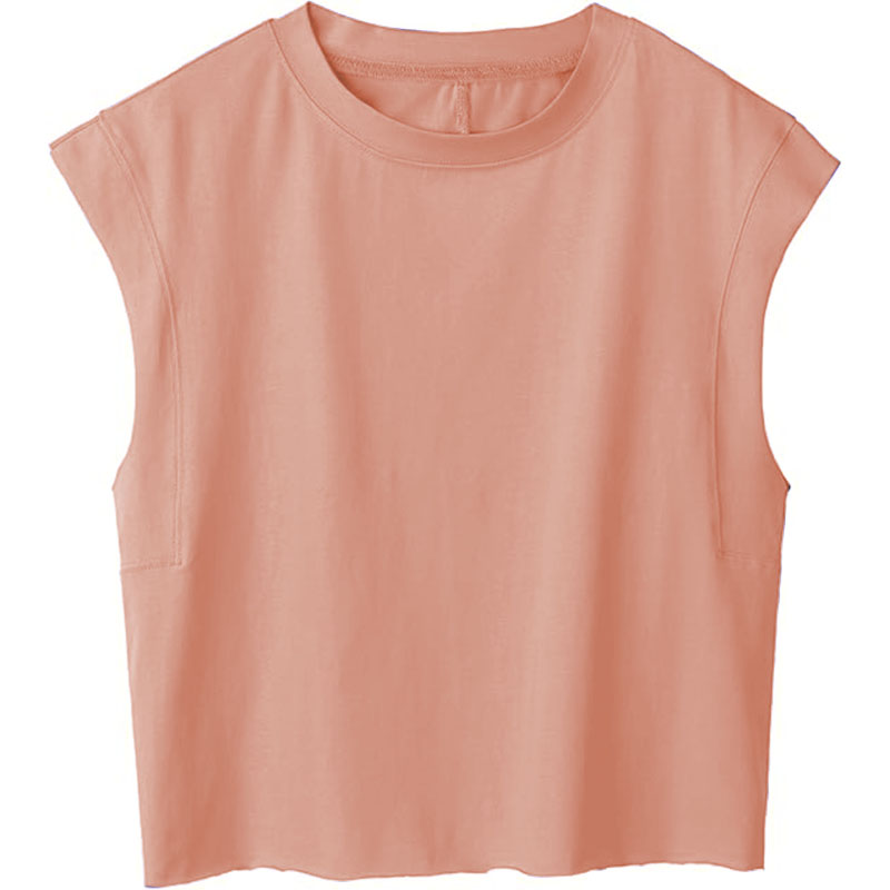 5 Colors NWT 2024 Short Sleeve Sport Vest Women Loose Fit Plain Fitness Vest Breathable O-neck Gym Athletic Tank Tops