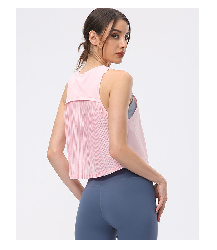 6 Colors Women 2024 Short Sleeve Crew Sport Tank Women Loose Fit Plain Fitness Shirt Breathable O-neck Gym Athletic Tank Tops