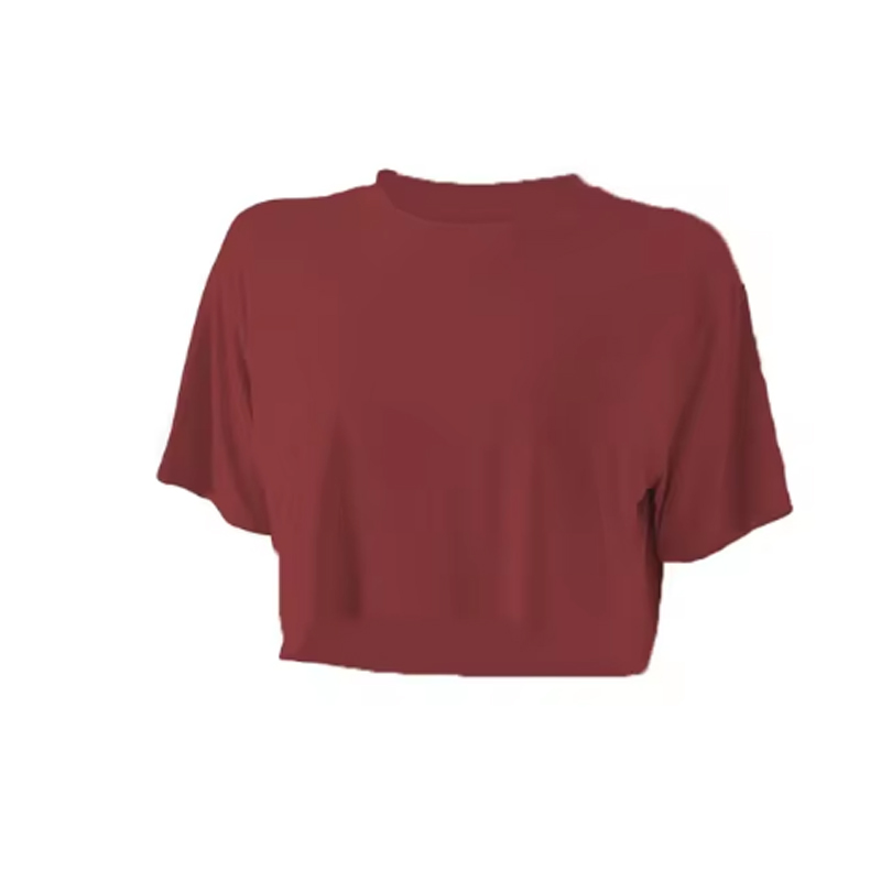 Women Short Sleeve Sport Vest Loose Fit Plain Fitness Vest