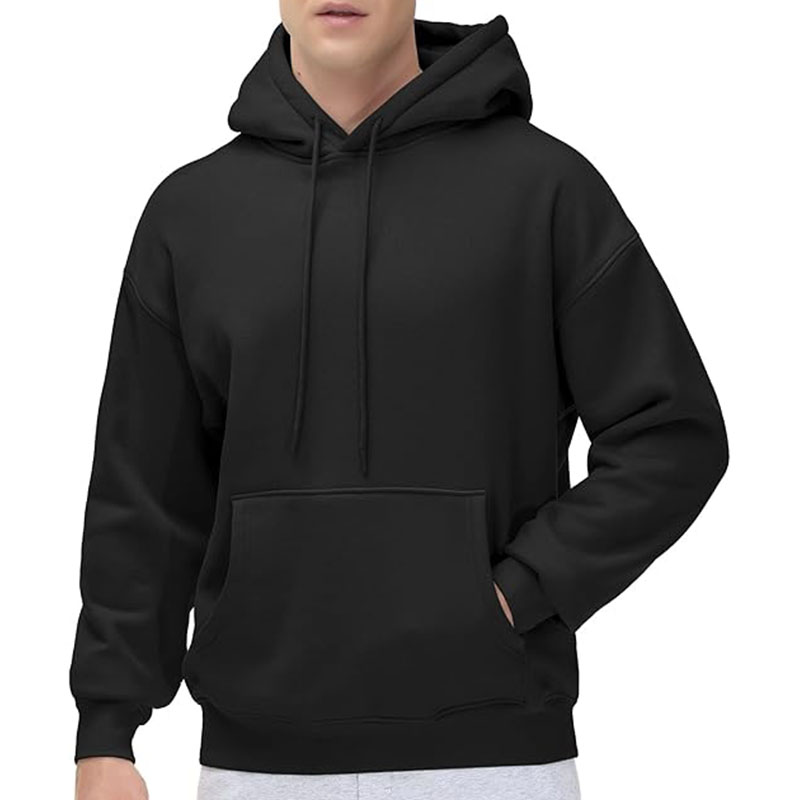 Men Pullover Hoodie Loose Fit Ultra Soft Hooded Sweatshirt With Pockets