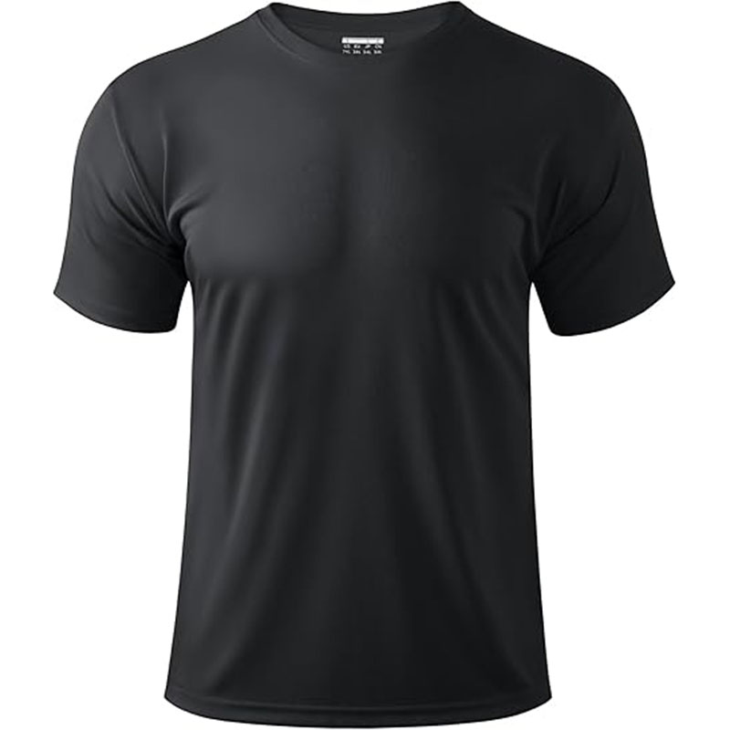 Men Shirt Short Sleeve Moisture Wicking Lightweight