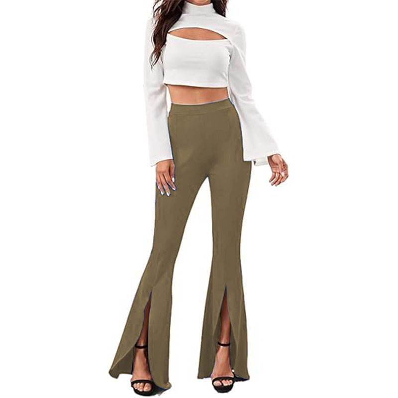 Wide Leg Pants for Women Casual Yoga Pants with Pockets
