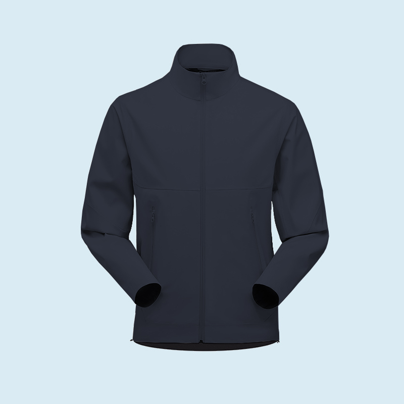 3 Colors NWT Men Long Jacket Sports Long Sleeve Shirts Thicker 4-Way Stretch Sport Gym Casual jacket