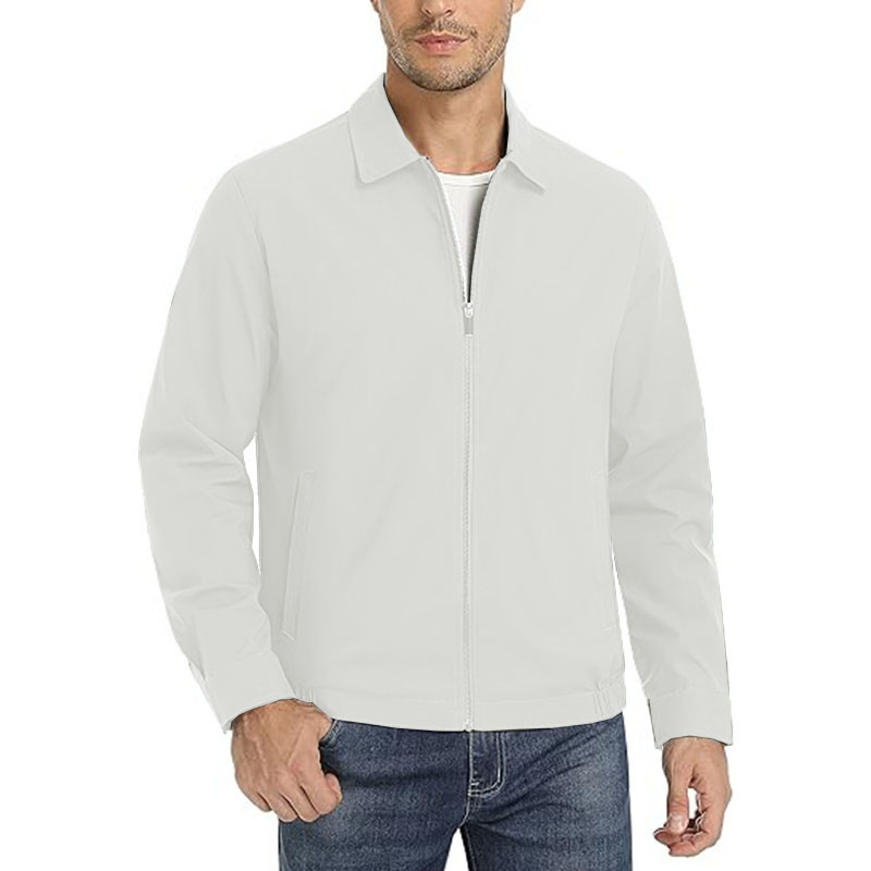 Men Lightweight Bomber Jacket Causal Fashion Flight Windbreaker Light Jacket