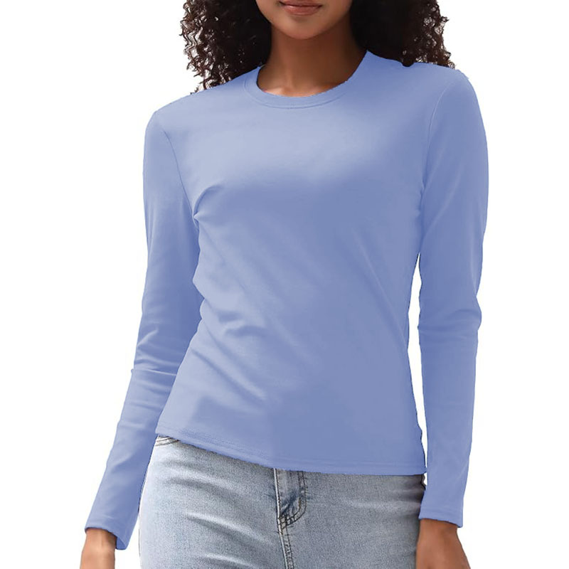 Long Sleeve Shirts for Women Fall Outfits Ribbed Knit Tops