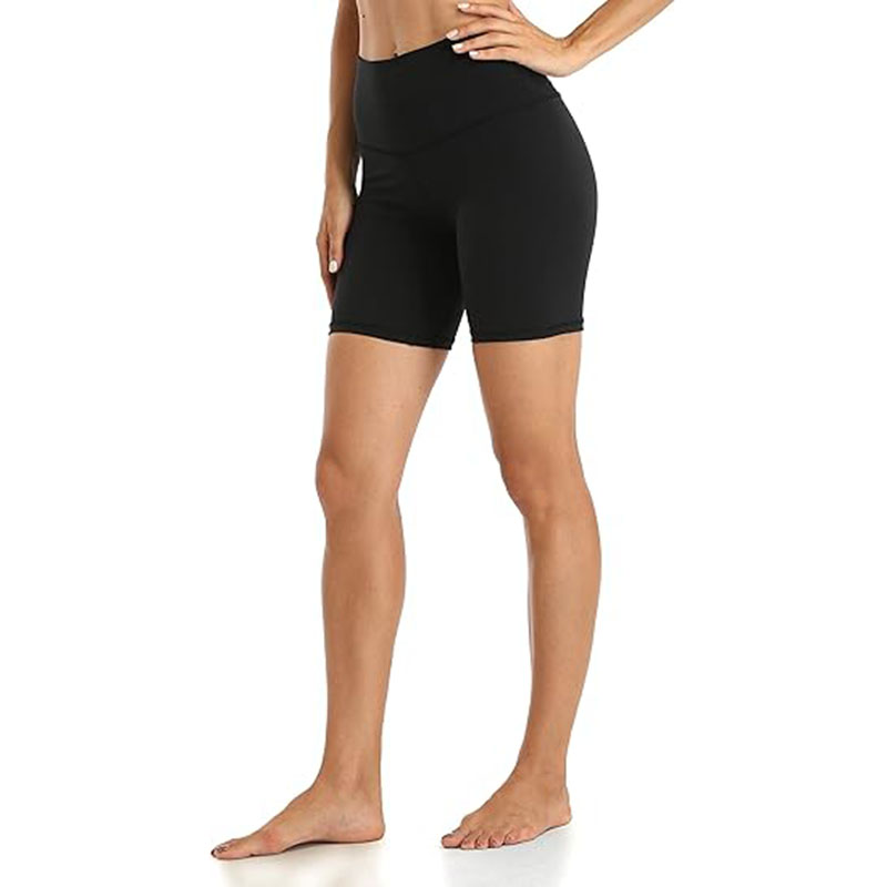 Athletic Shorts for Womens Yoga Fitness Running Shorts with Deep Pockets