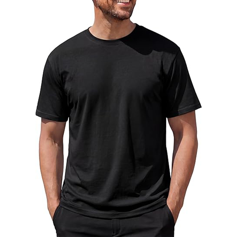 Men's Shirts Short Sleeve Cotton T-Shirt