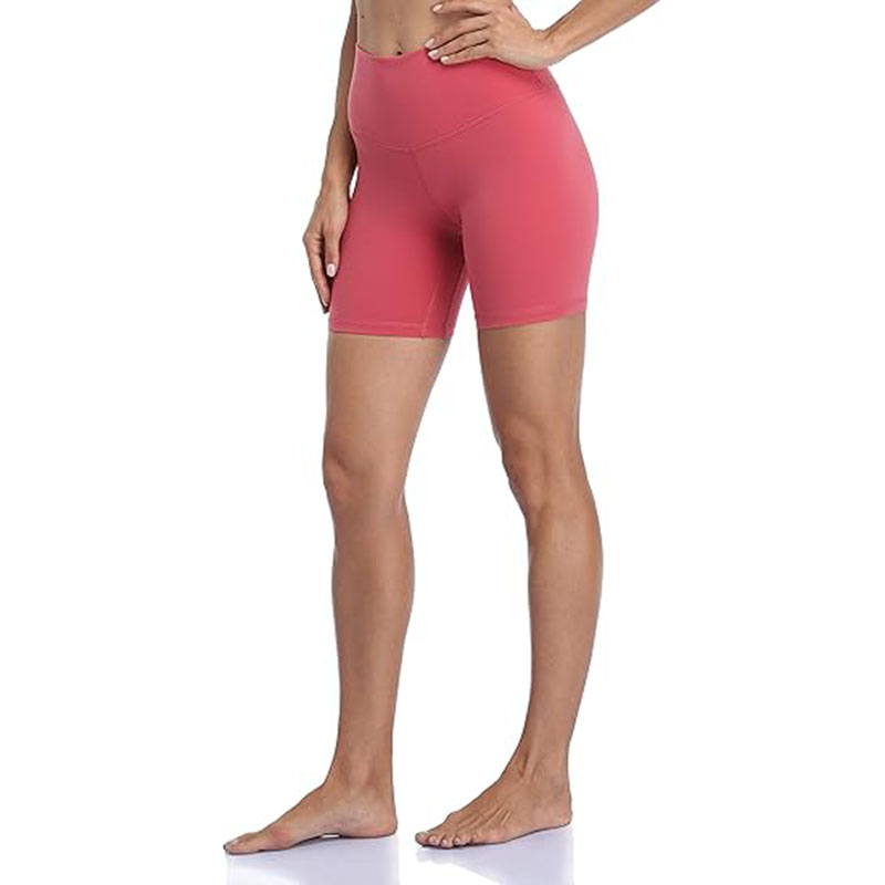 Athletic Shorts for Womens Yoga Fitness Running Shorts with Deep Pockets
