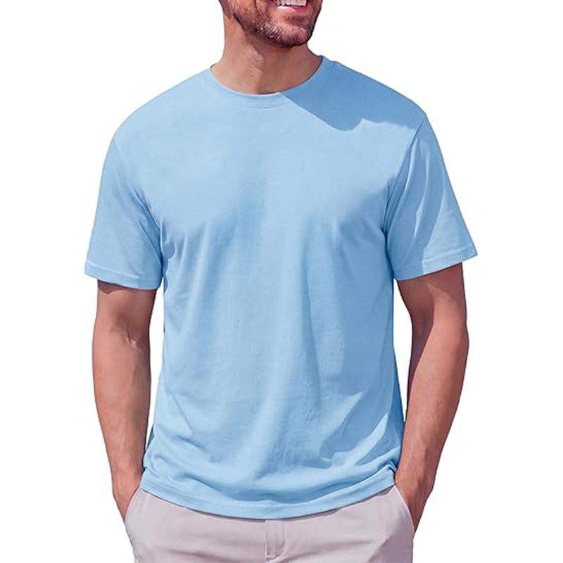 Men's Shirts Short Sleeve Cotton T-Shirt