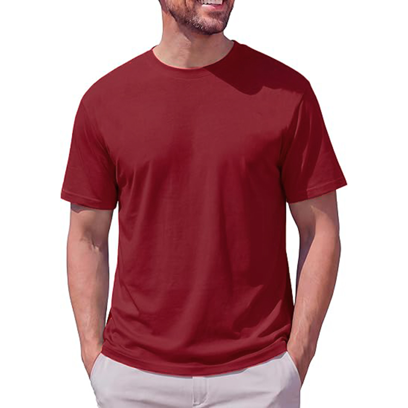 Men's Shirts Short Sleeve Cotton T-Shirt