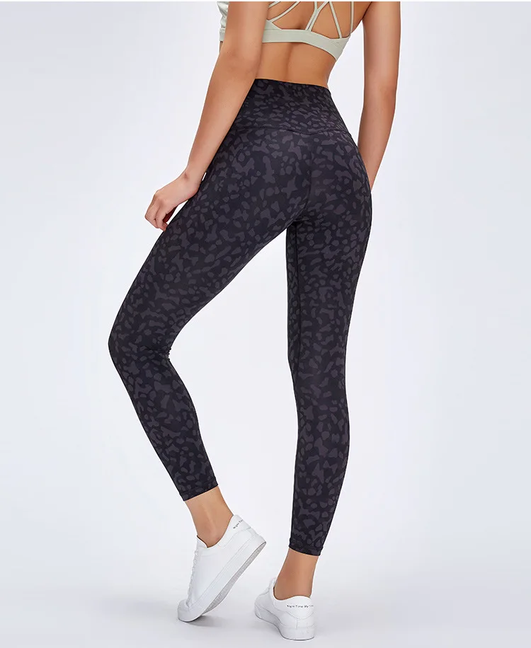 30 Colors Back Waist Pant Second Skin Feel Yoga Pants Women Squat Proof 4-Way Stretch Sport Gym Legging Fitness Tights