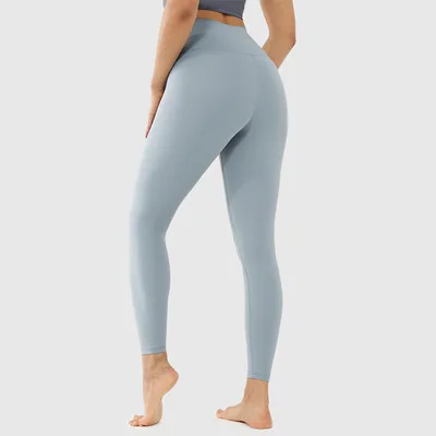 30 Colors Back Waist Pant Second Skin Feel Yoga Pants Women Squat Proof 4-Way Stretch Sport Gym Legging Fitness Tights