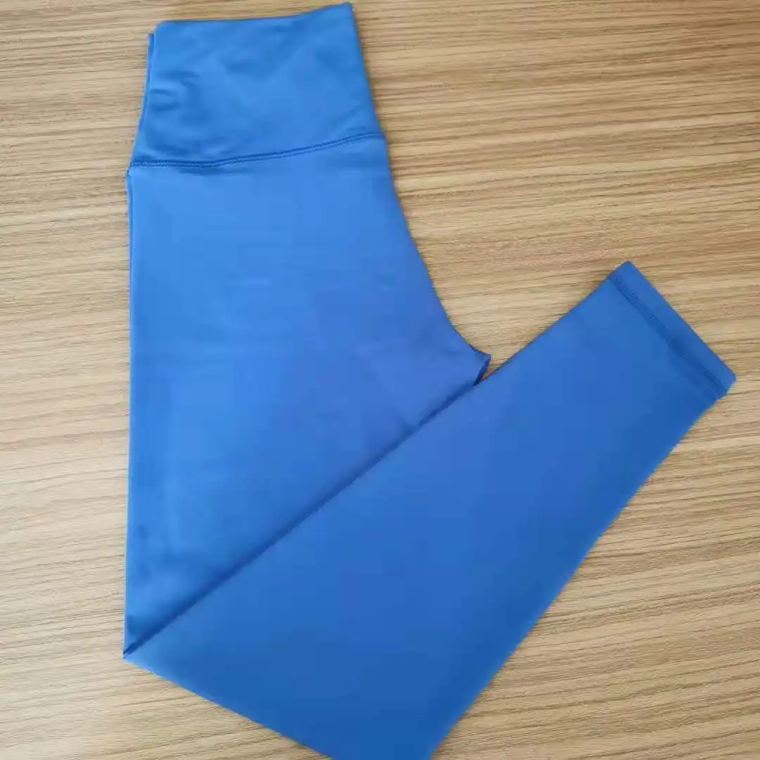 30 Colors Back Waist Pant Second Skin Feel Yoga Pants Women Squat Proof 4-Way Stretch Sport Gym Legging Fitness Tights