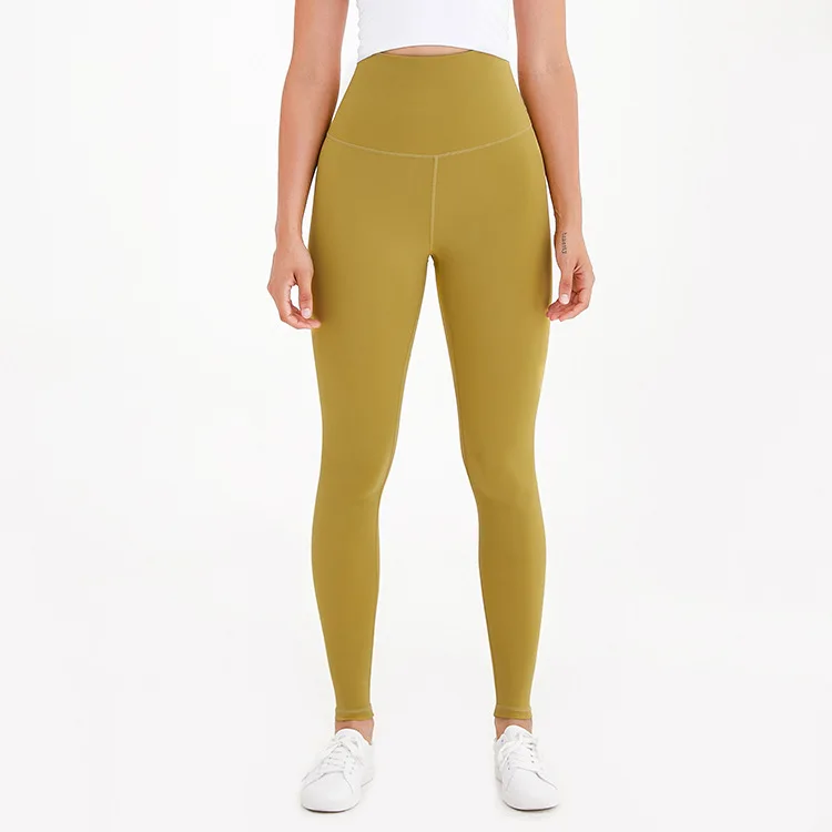 NWT Yoga Full Length Pants Back Waist Pant 28"Sport Tights Women Plus Size High Waist Workout Fitness Sport Leggings XS-XL