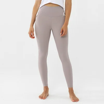 30 Colors Back Waist Pant Second Skin Feel Yoga Pants Women Squat Proof 4-Way Stretch Sport Gym Legging Fitness Tights