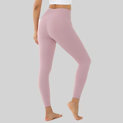 30 Colors Back Waist Pant Second Skin Feel Yoga Pants Women Squat Proof 4-Way Stretch Sport Gym Legging Fitness Tights