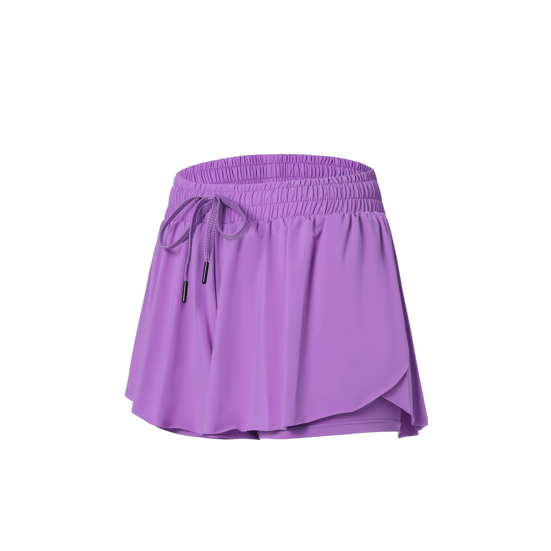 Kid Girls Skirt Stretch Skirt Tennis Skirt with Breathable Short