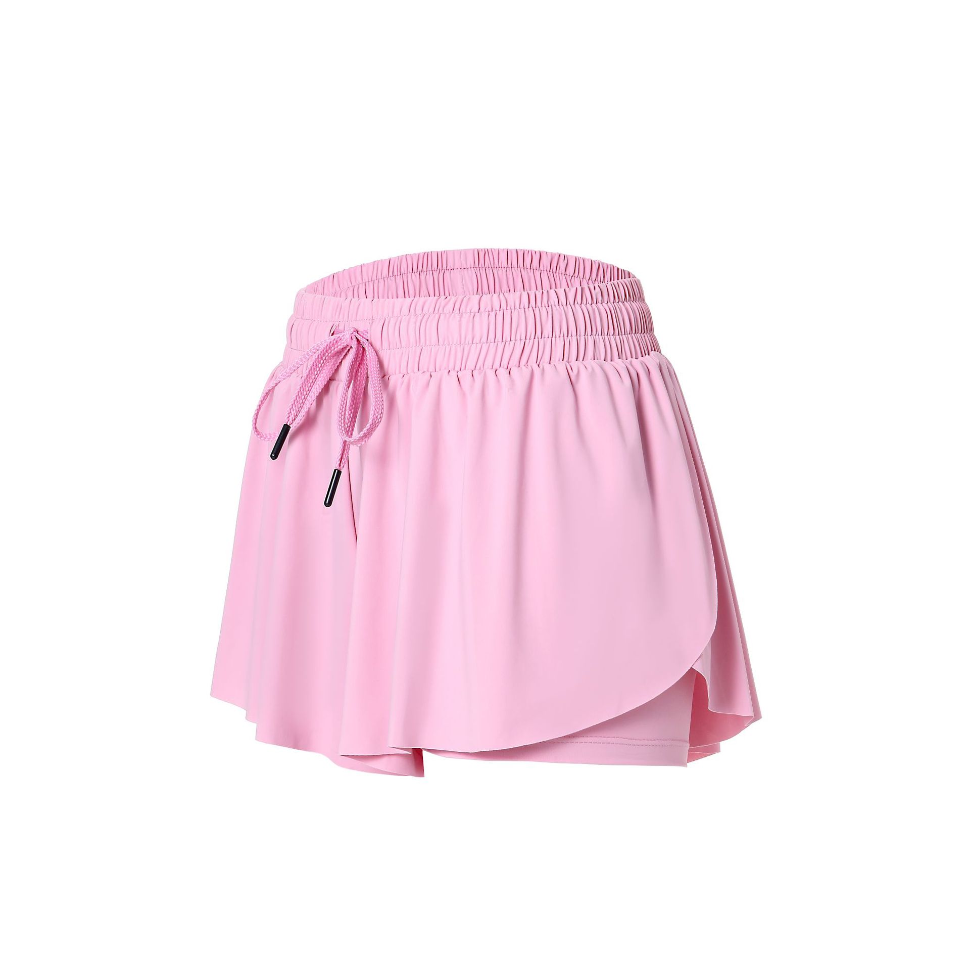 Kid Girls Skirt Stretch Skirt Tennis Skirt with Breathable Short