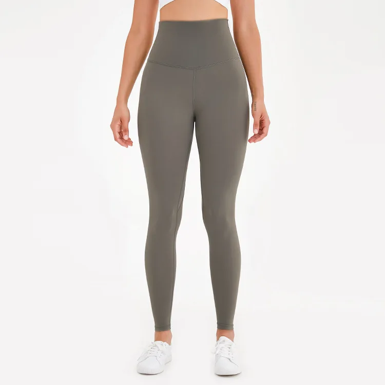 NWT Yoga Full Length Pants Back Waist Pant 28"Sport Tights Women Plus Size High Waist Workout Fitness Sport Leggings XS-XL