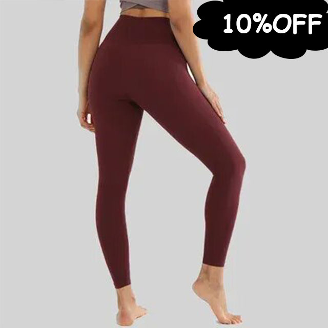 30 Colors Back Waist Pant Second Skin Feel Yoga Pants Women Squat Proof 4-Way Stretch Sport Gym Legging Fitness Tights