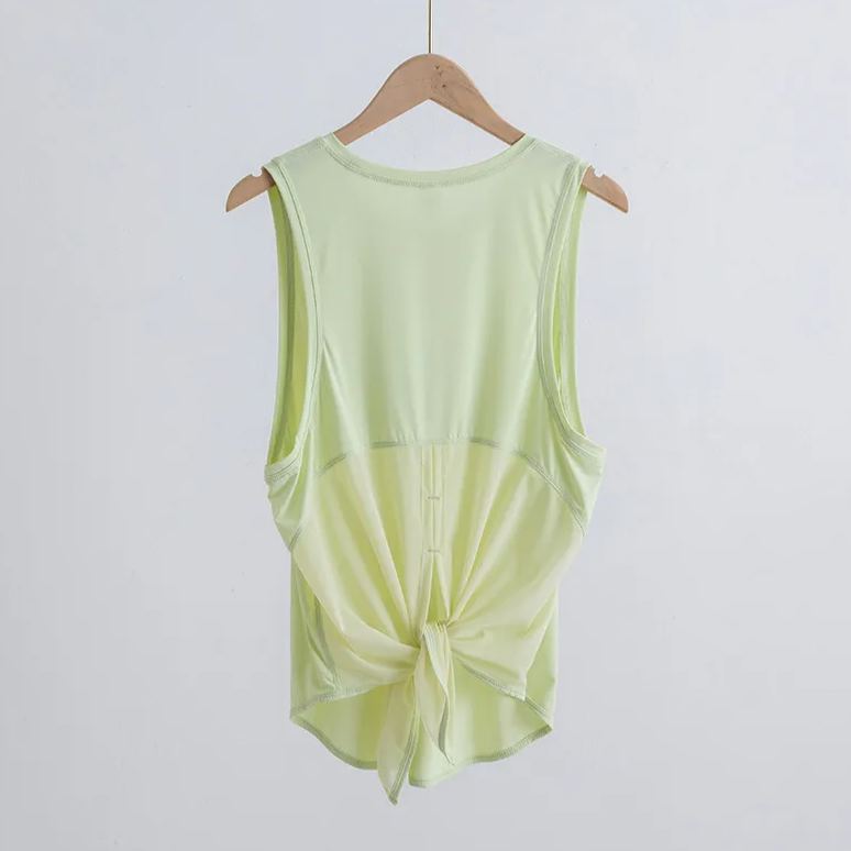 NWT 2024 Women Patchwork Sport Vest Women Loose Fit Plain Fitness Vest Breathable O-neck Gym Athletic Tank Tops 4-12