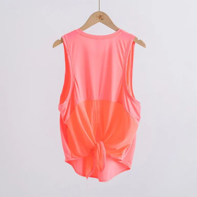 NWT 2024 Women Patchwork Sport Vest Women Loose Fit Plain Fitness Vest Breathable O-neck Gym Athletic Tank Tops 4-12