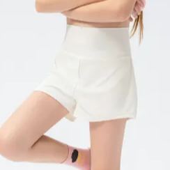 NWT Kid Girls Skirt Stretch Short Sports Tennis Short Liner Breathable Children Short