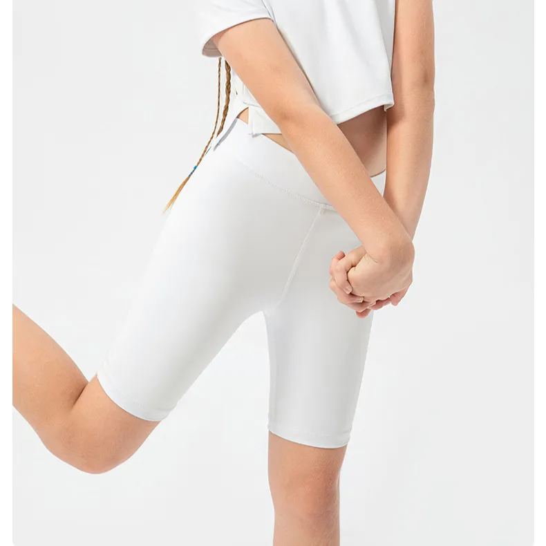 NWT Kid Girls Shorts Stretchy Short Sports Tennis Short Children Breathable Short Solid color