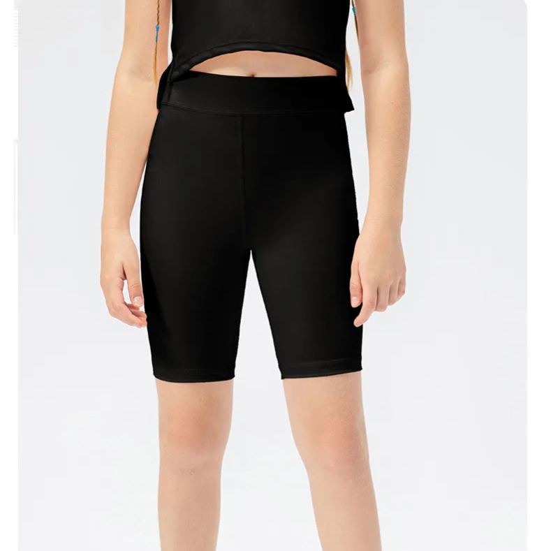 NWT Kid Girls Shorts Stretchy Short Sports Tennis Short Children Breathable Short Solid color