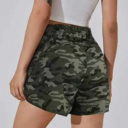 NWT 2023 Workout Shorts Athletic Gym Shorts Running Yoga Cotton Feeling Shorts for Women Girls with Phone Pockets