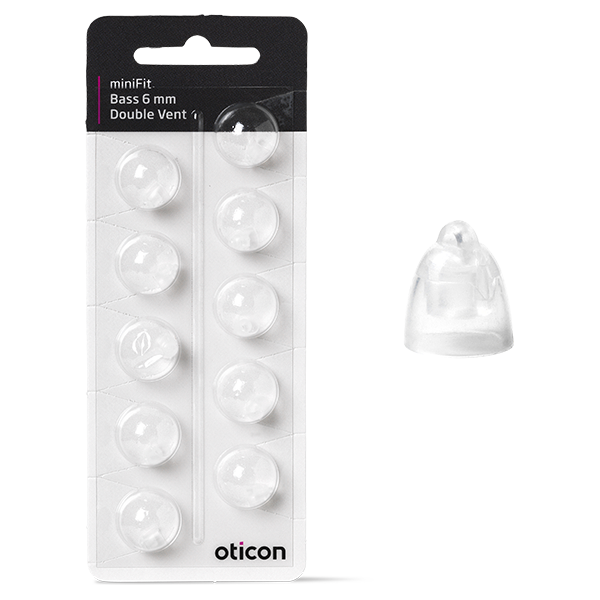 Oticon miniFit Bass Double Vented 